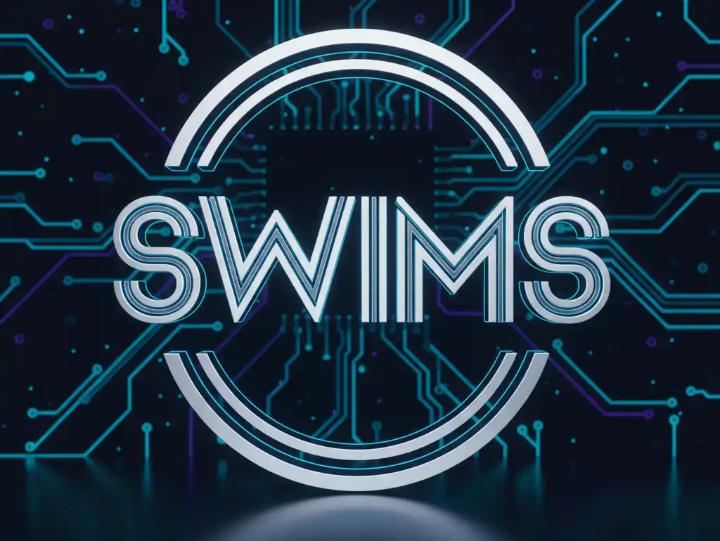 A stunning example of a perfectly reversible, self-reading flipscript ambigram design